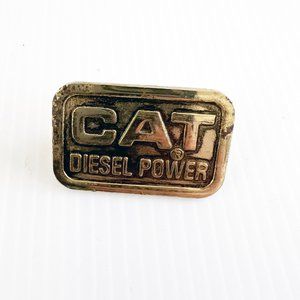 Vintage CAT Caterpillar Diesel Power Pin